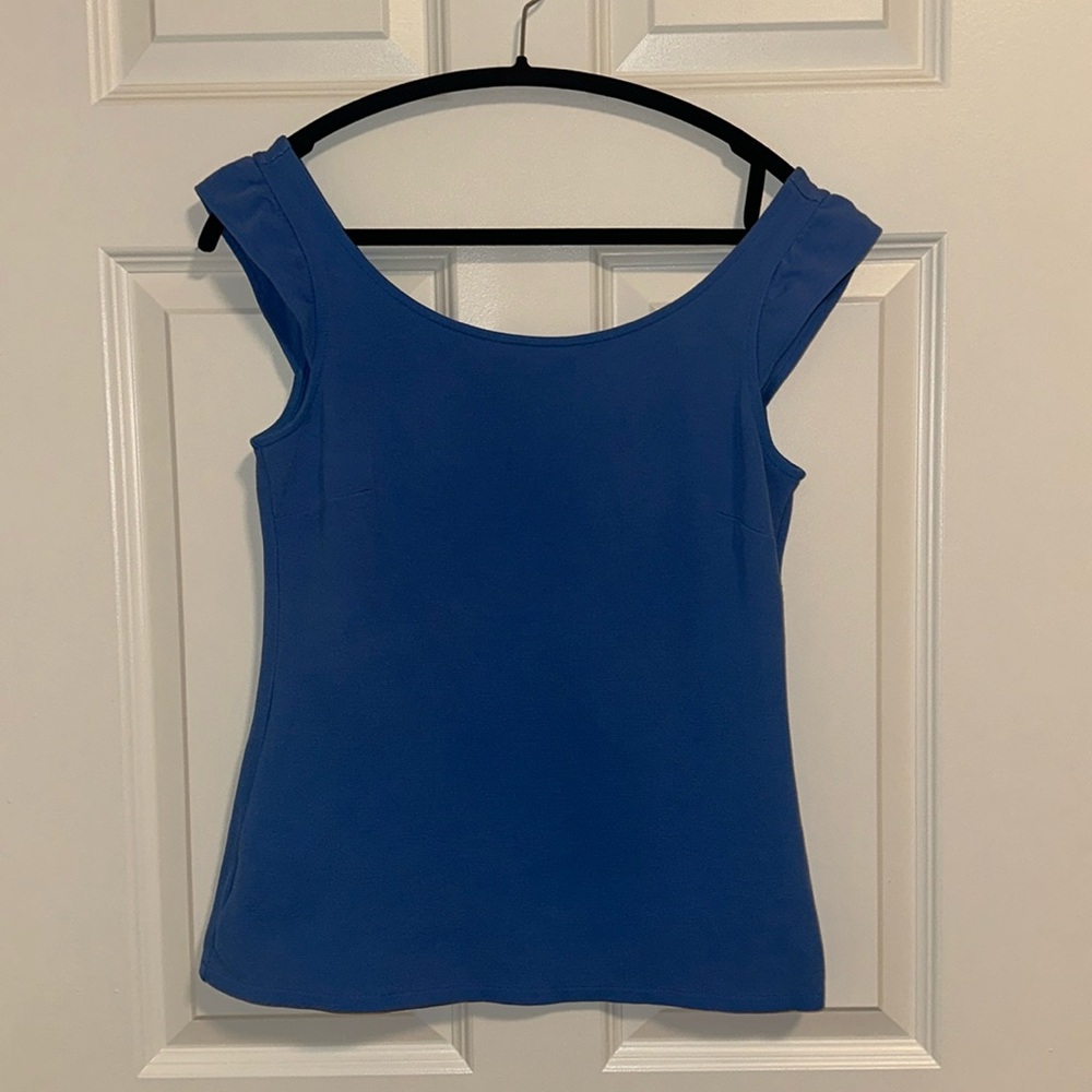 Ann Taylor | Ruffle sleeve tank